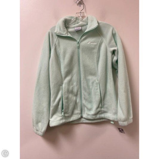 Jacket Fleece By Columbia In Green, Size: S