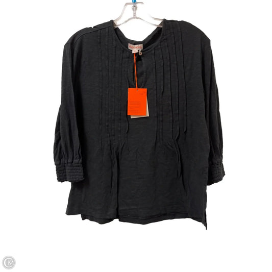 Top Long Sleeve By Knox Rose In Black, Size: Xs