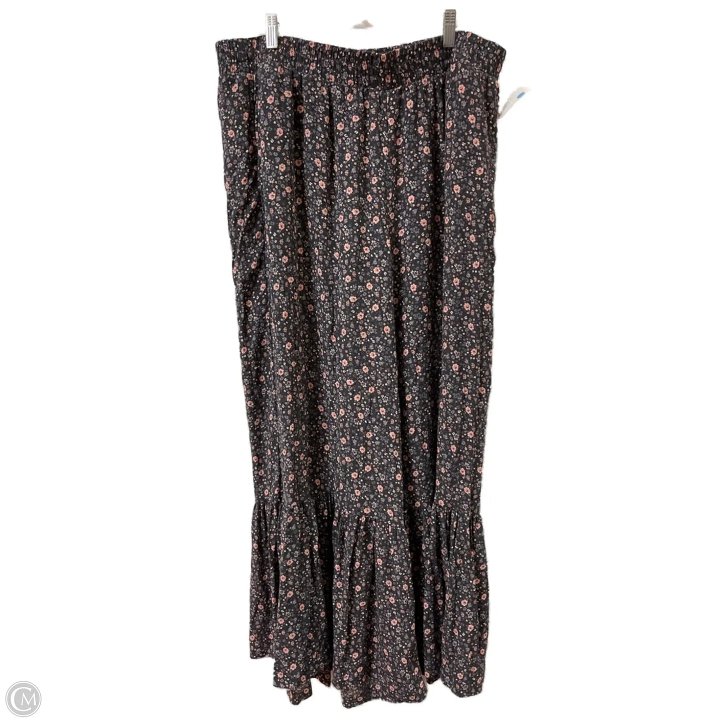 Pants Wide Leg By Clothes Mentor In Floral Print, Size: 20