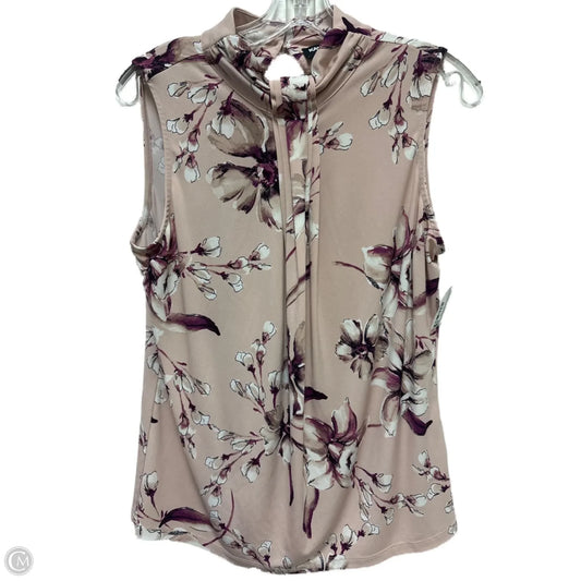 Top Sleeveless Designer By Karl Lagerfeld In Pink, Size: M