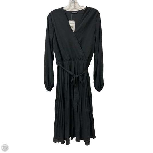 Dress Casual Midi By Clothes Mentor In Black, Size: M