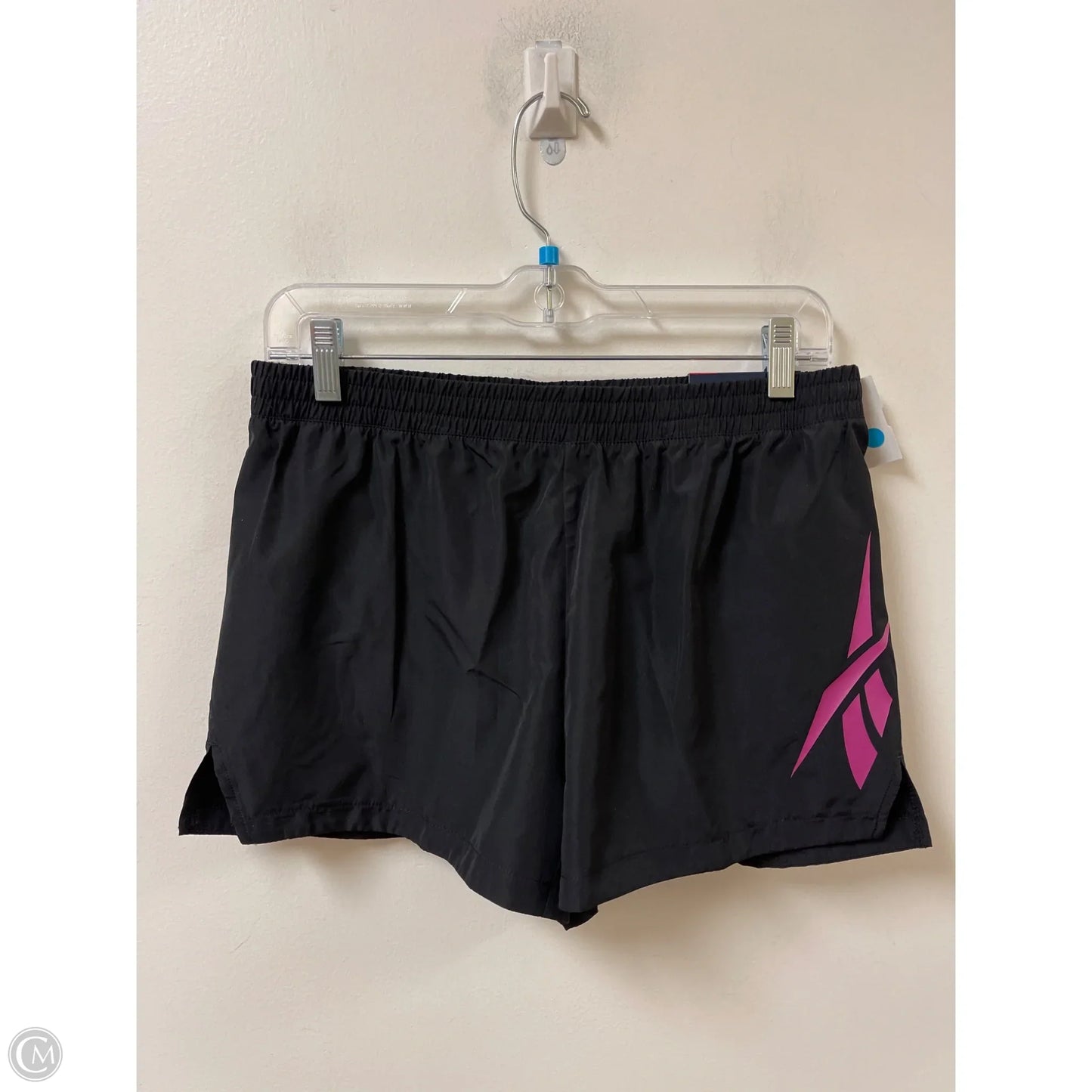 Athletic Shorts By Reebok In Black & Pink, Size: S
