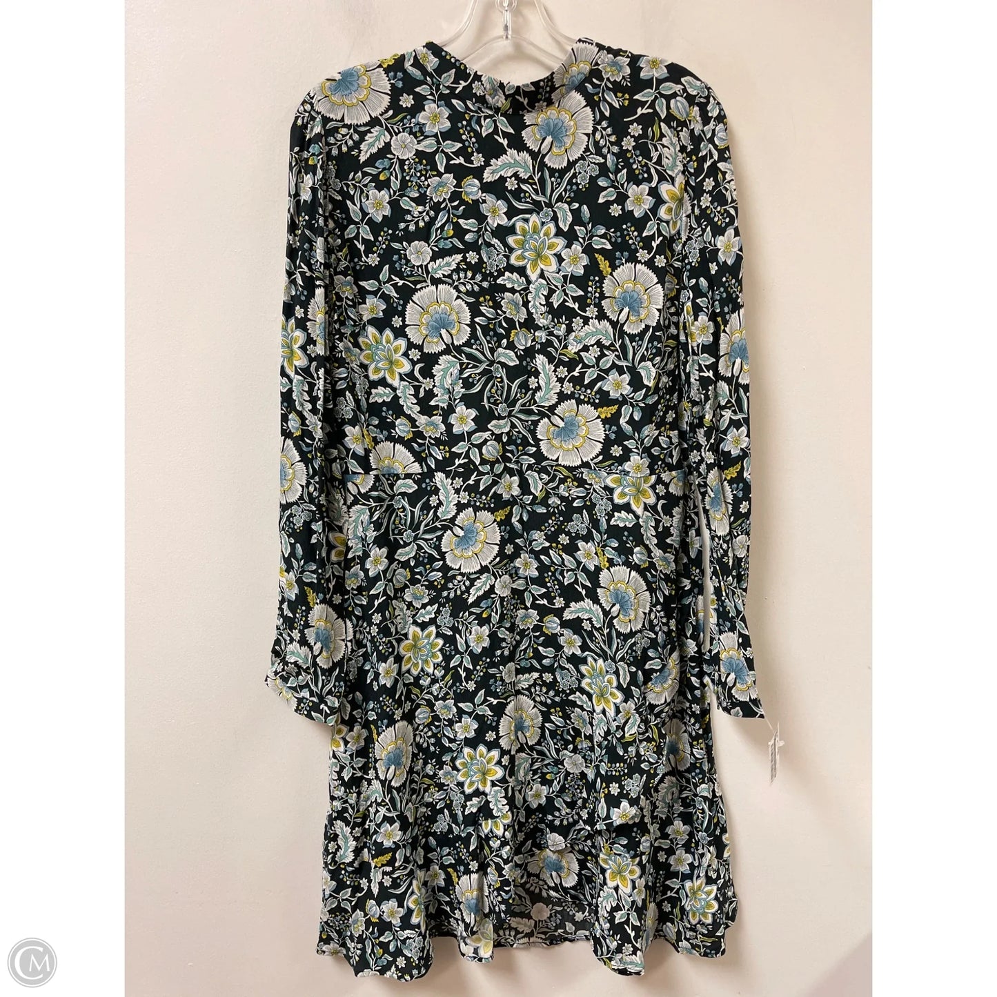 Dress Casual Midi By Loft In Floral Print, Size: M