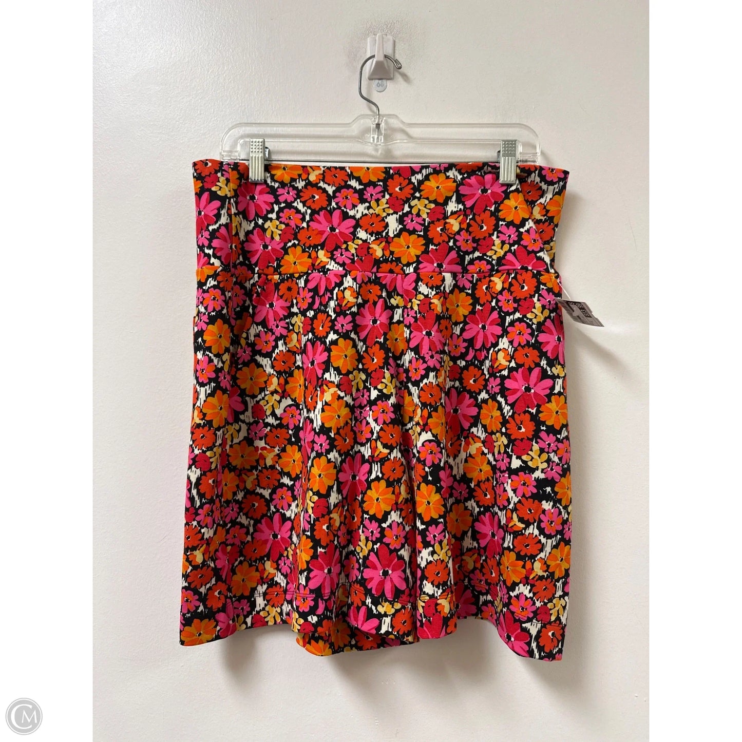 Shorts By Cabi In Black & Pink, Size: 12