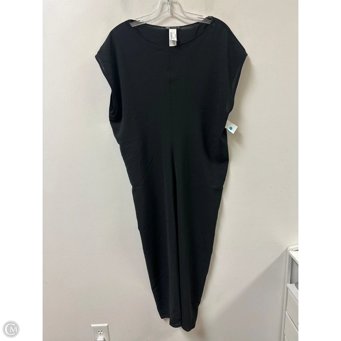 Dress Casual Maxi By Zara In Black, Size: Xl