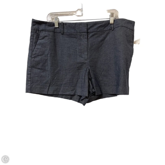 Shorts By Ann Taylor In Blue, Size: 16