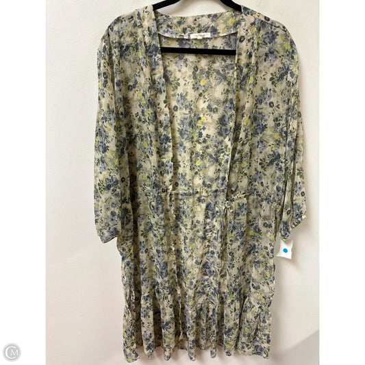 Kimono By Maurices In Floral Print, Size: Xl