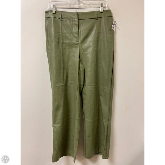 Pants Wide Leg By 7 For All Mankind In Green, Size: 12