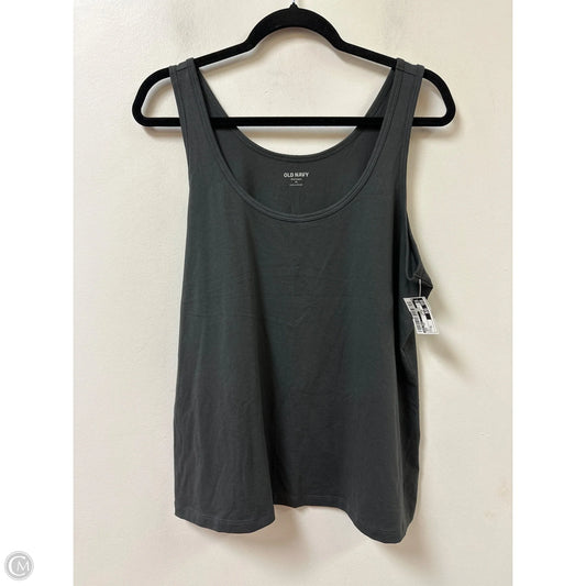 Tank Top By Old Navy In Grey, Size: Xl