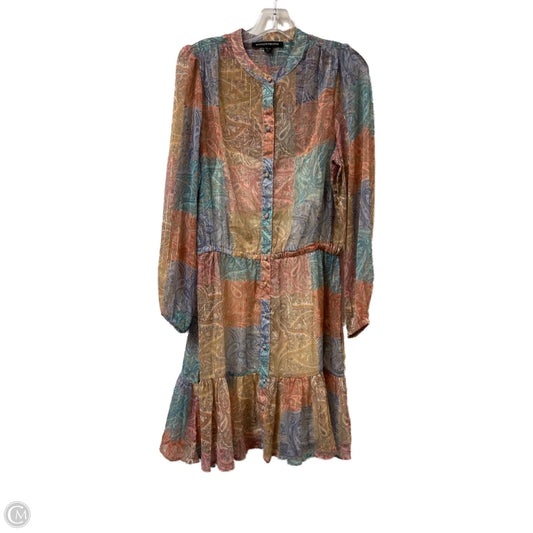 Dress Set 2pc By Boston Proper In Multi-colored, Size: M