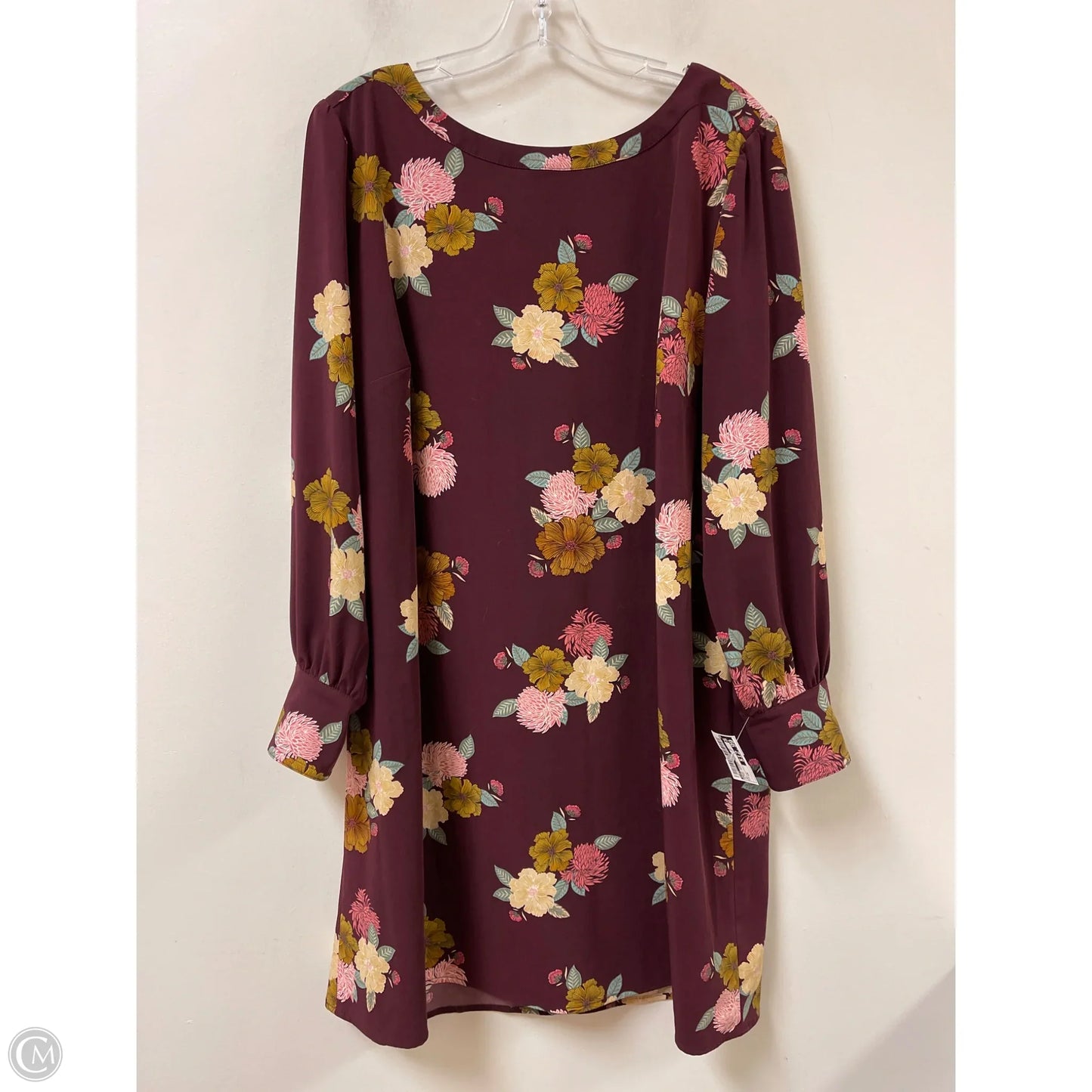 Dress Casual Short By Loft In Floral Print, Size: 2x