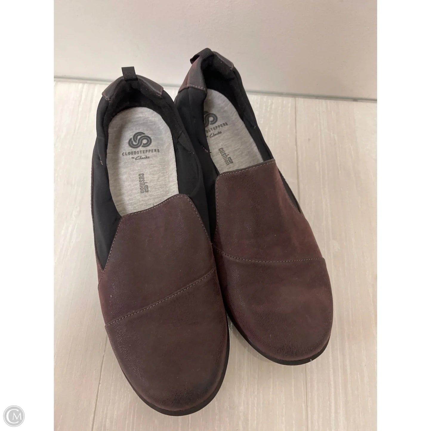 Shoes Flats By Clarks In Red, Size: 10