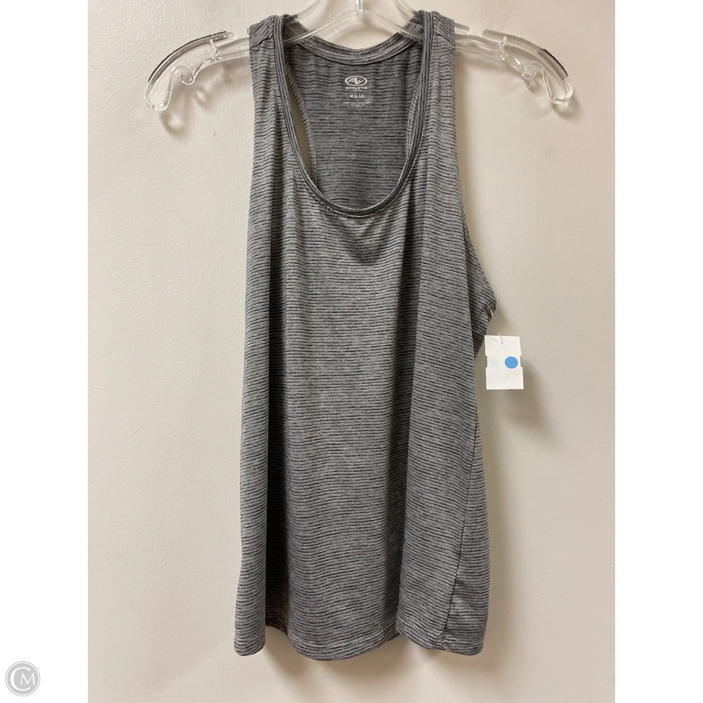 Athletic Tank Top By Athletic Works In Grey, Size: M