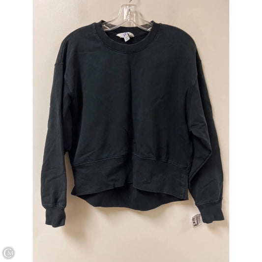 Athletic Sweatshirt Crewneck By Joy Lab In Black, Size: S