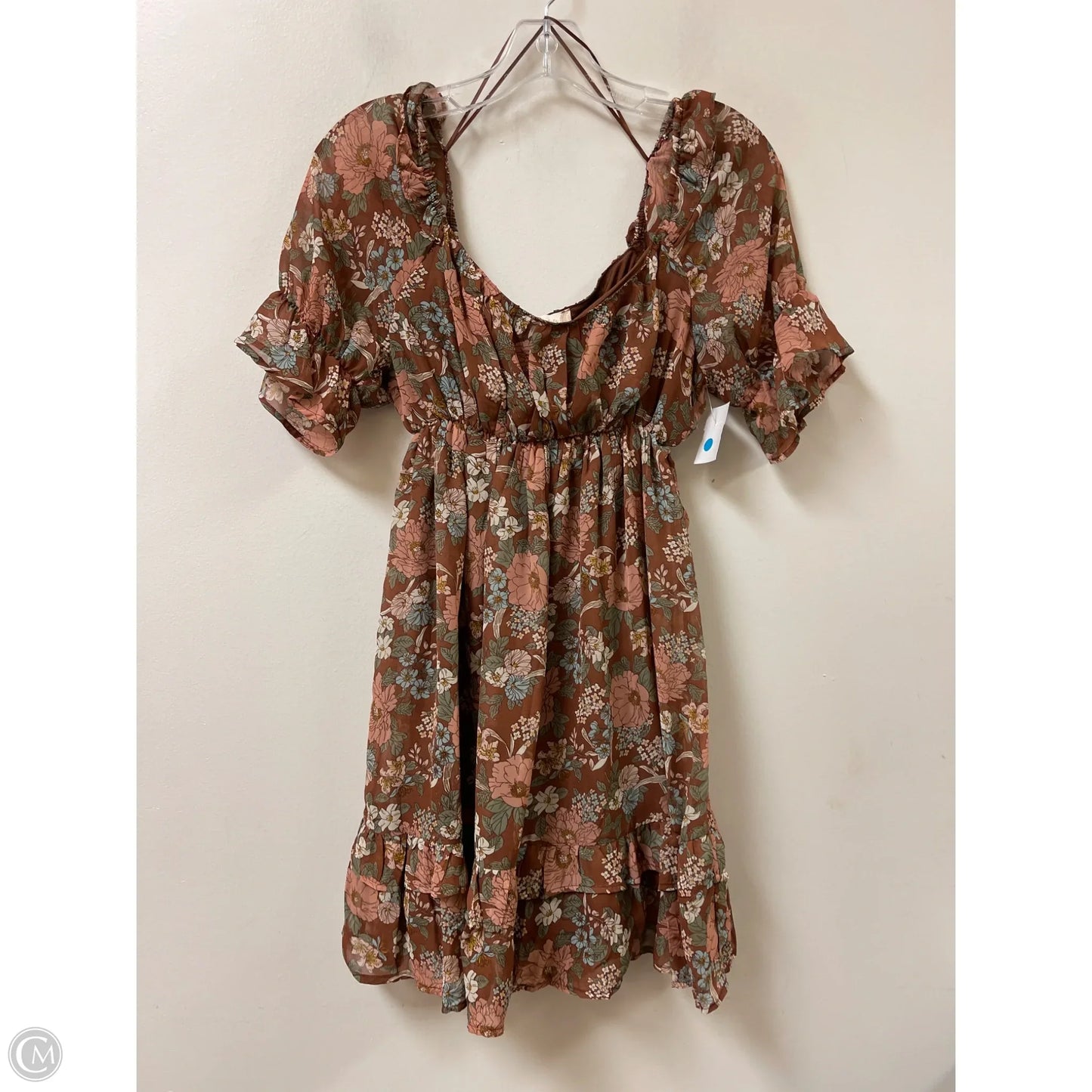 Dress Casual Short By Altard State In Brown, Size: M