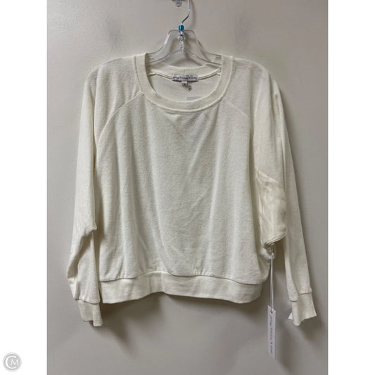 Sweatshirt Crewneck By Young Fabulous & Broke In White, Size: S