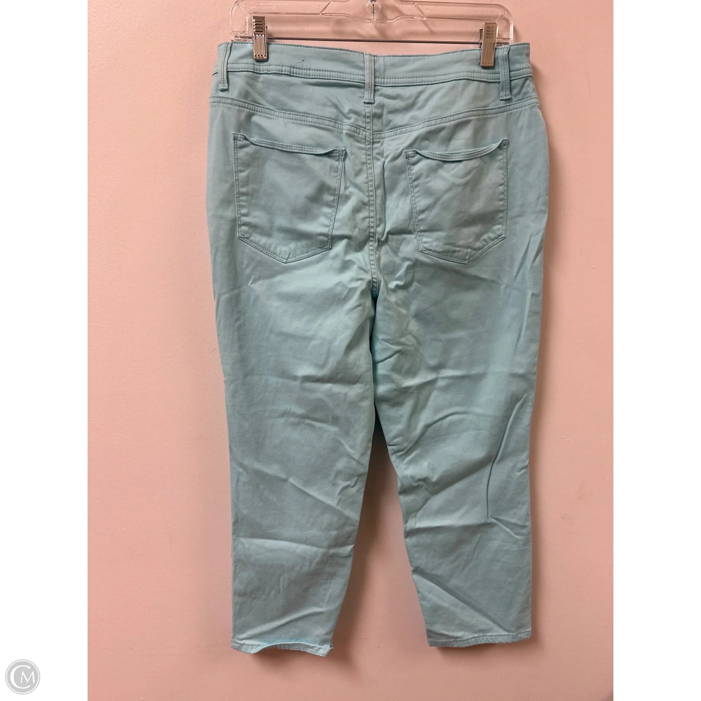 Pants Cropped By Chicos In Blue, Size: 8