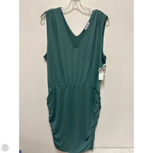Dress Casual Short By Nine West In Green, Size: Xl