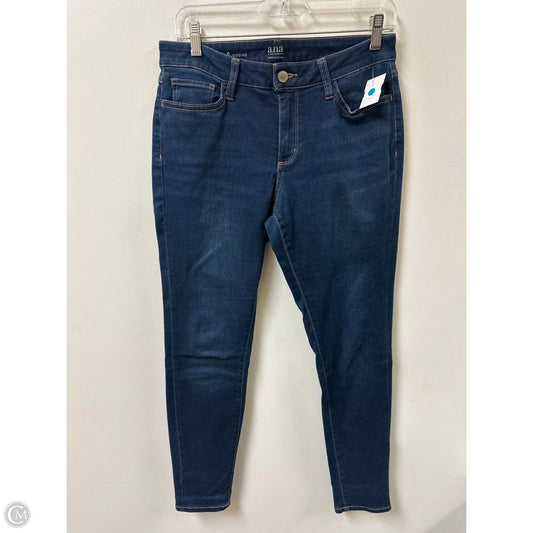 Jeans Skinny By Ana In Blue Denim, Size: 8