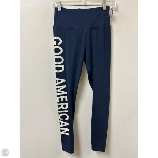 Athletic Leggings By Good American In Navy, Size: Xs