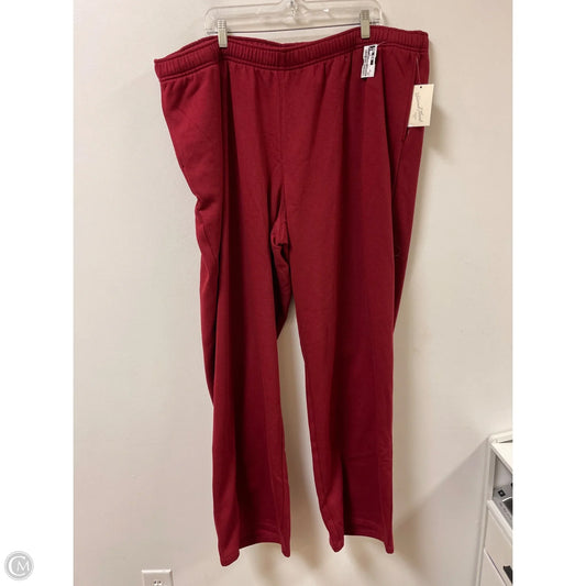 Pants Lounge By Universal Thread In Red, Size: 20