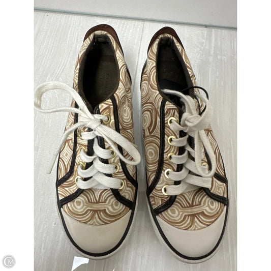 Shoes Designer By Coach In Brown, Size: 5.5