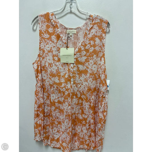 Dress Casual Short By Cynthia Rowley In Orange, Size: 1x