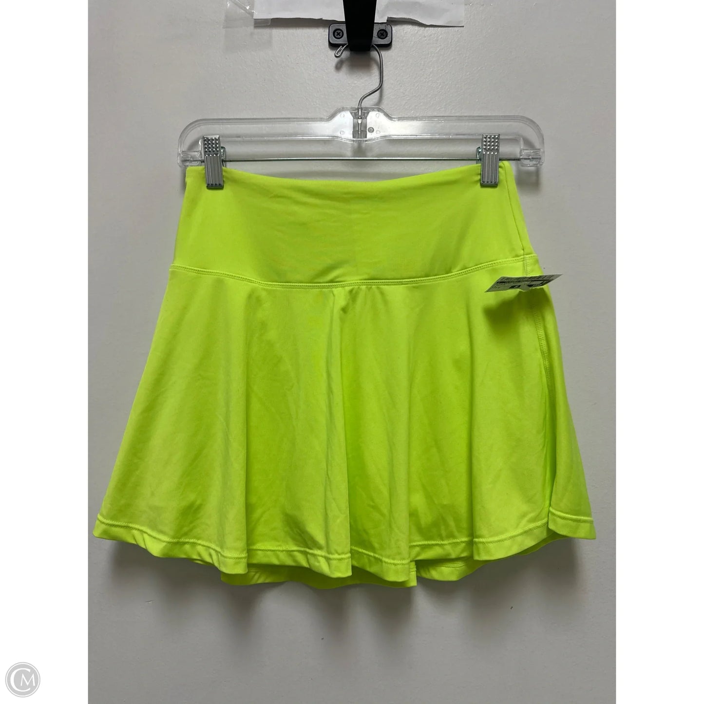 Athletic Skort By Clothes Mentor In Yellow, Size: S