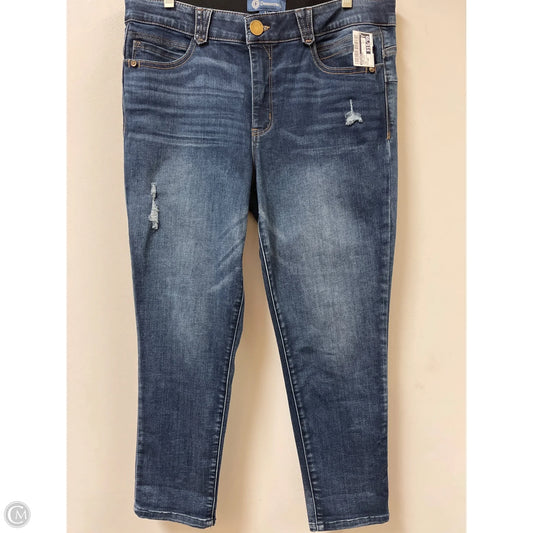 Jeans Skinny By Democracy In Blue Denim, Size: 14p