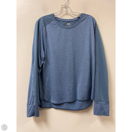 Athletic Top Long Sleeve Crewneck By Avia In Blue, Size: Xl