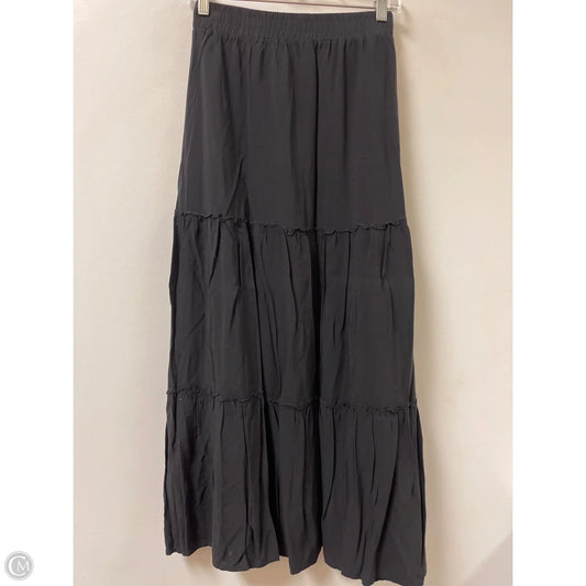 Skirt Maxi By Clothes Mentor In Black, Size: 20
