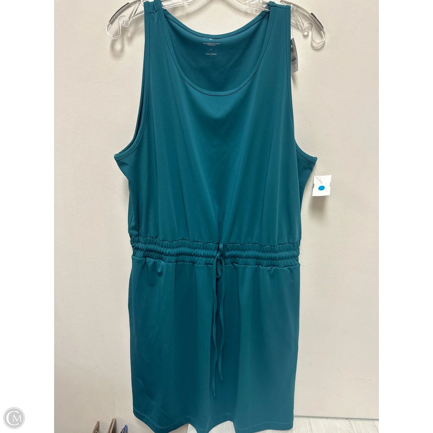Athletic Dress By Lou And Grey In Teal, Size: Xl