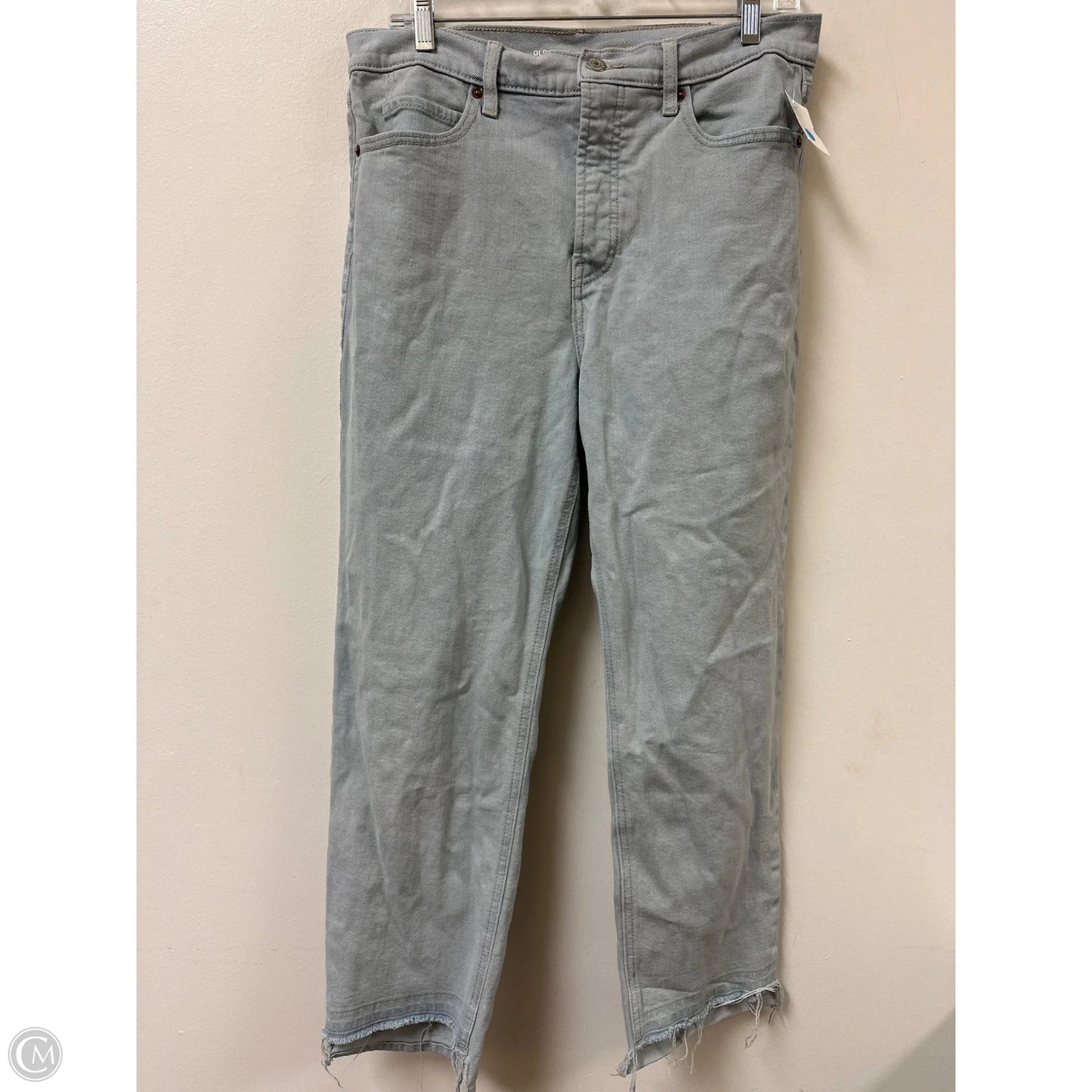 Jeans Straight By Old Navy In Blue Denim, Size: 10