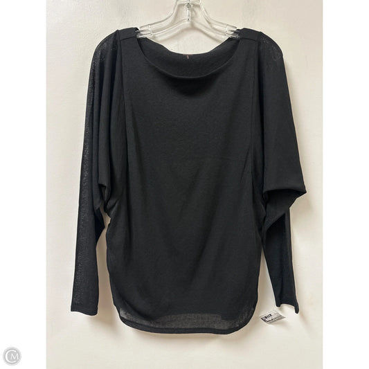 Top Long Sleeve By Coldwater Creek In Black, Size: Xl