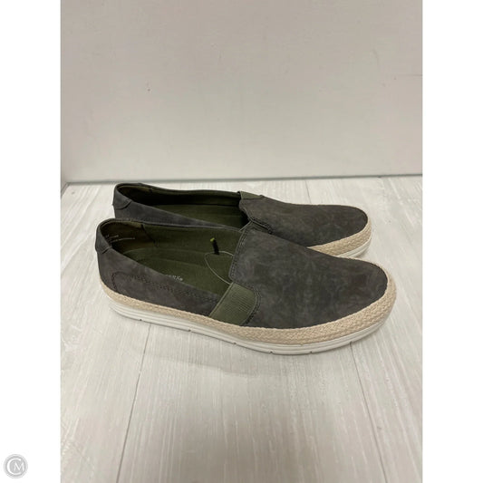 Shoes Flats By Kim Rogers In Green, Size: 7.5