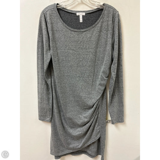 Dress Casual Midi By Leith In Grey, Size: Xl