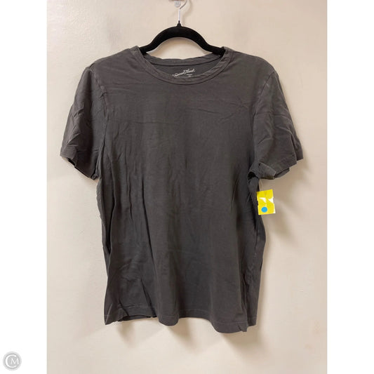 Top Short Sleeve By Universal Thread In Grey, Size: M