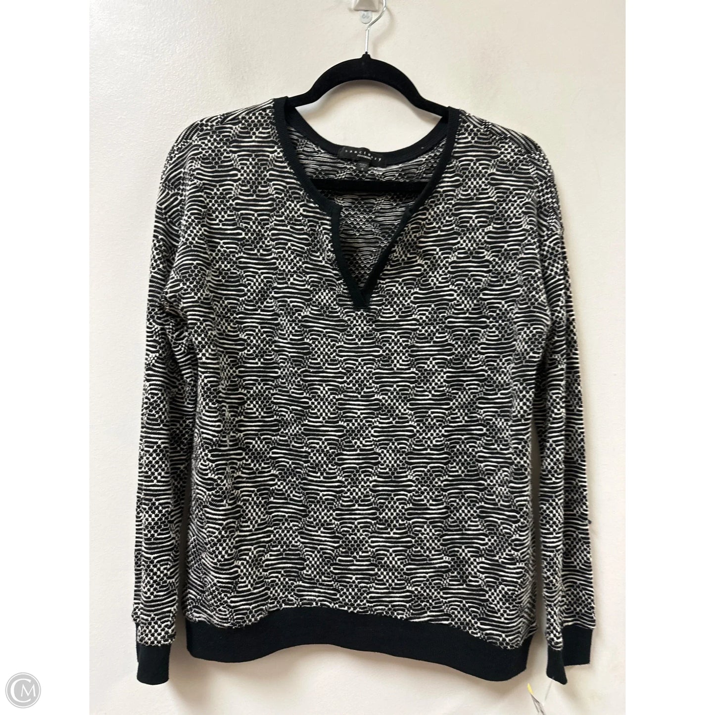 Sweater By Sanctuary In Black & White, Size: S