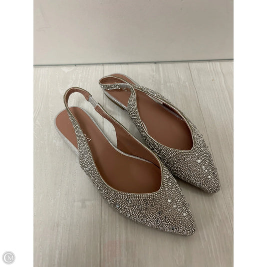 Shoes Flats By Madden Girl In Silver, Size: 7.5