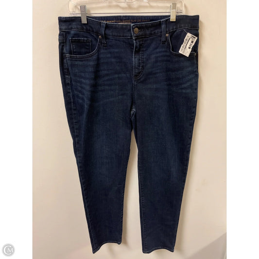 Jeans Skinny By Chicos In Blue Denim, Size: 12