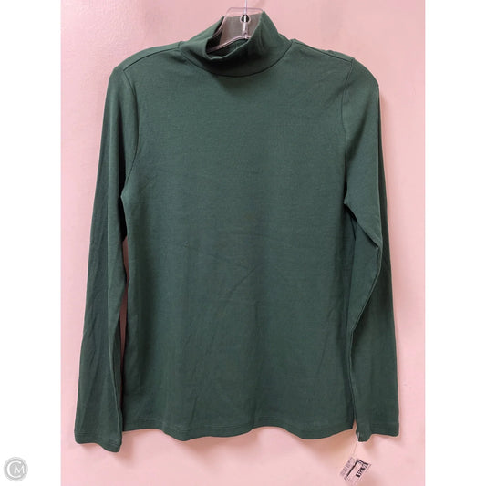 Top Long Sleeve By Loft In Green, Size: L