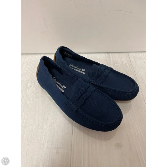 Shoes Flats By Skechers In Navy, Size: 6