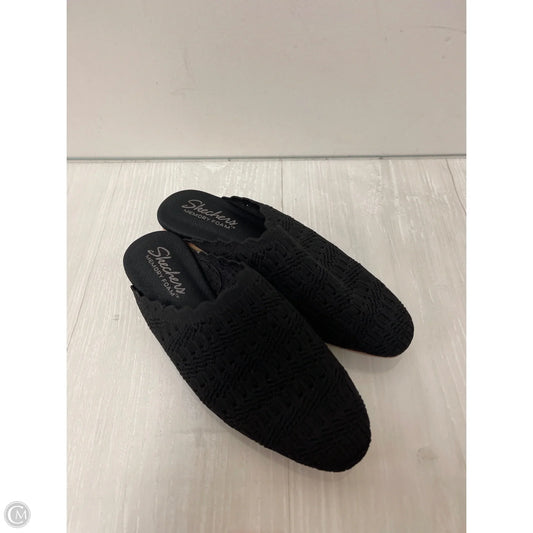 Shoes Flats By Skechers In Black, Size: 6