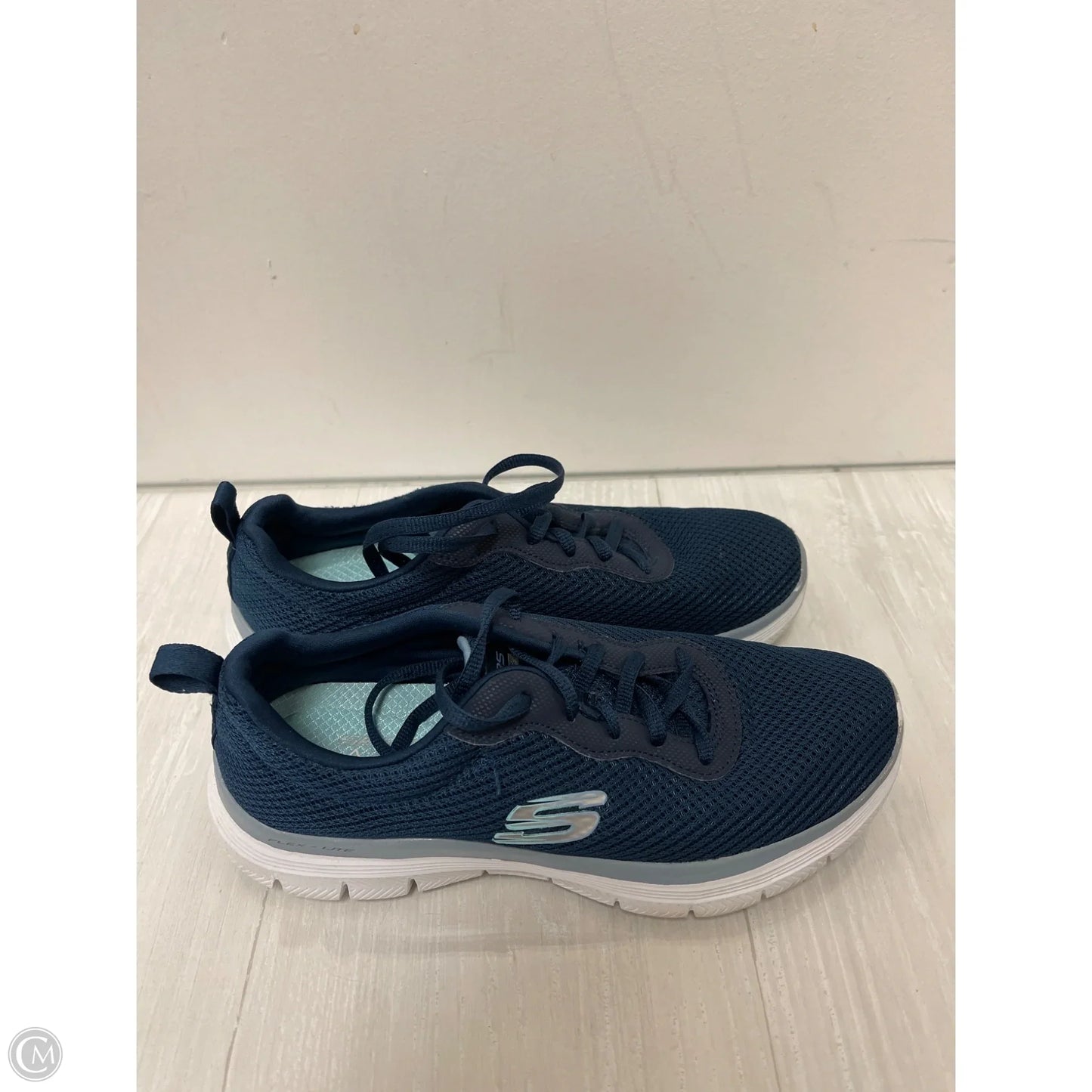 Shoes Athletic By Skechers In Navy, Size: 6.5