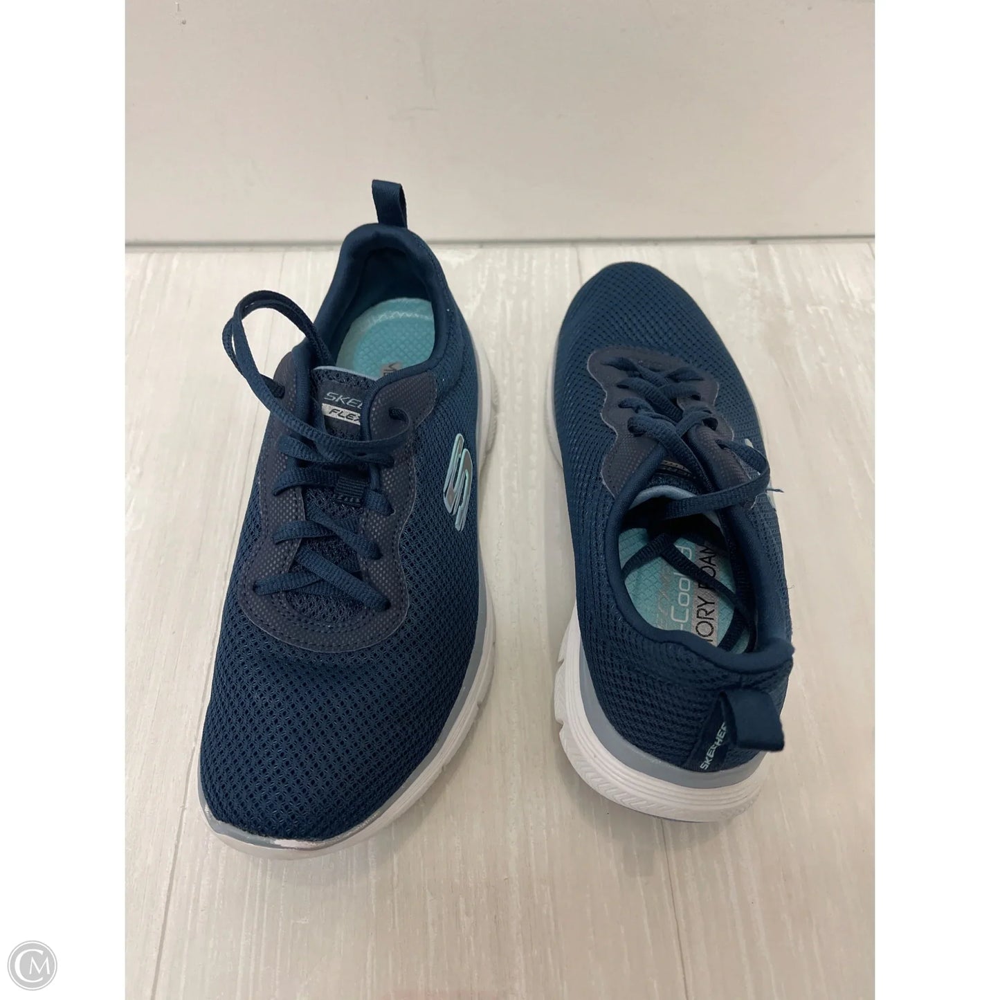 Shoes Athletic By Skechers In Navy, Size: 6.5