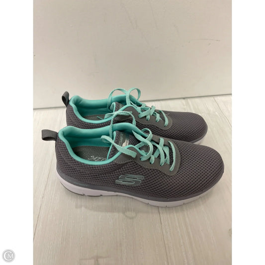 Shoes Athletic By Skechers In Grey, Size: 6