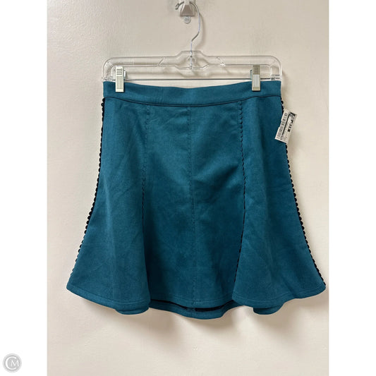 Skirt Mini & Short By Alya In Teal, Size: 8