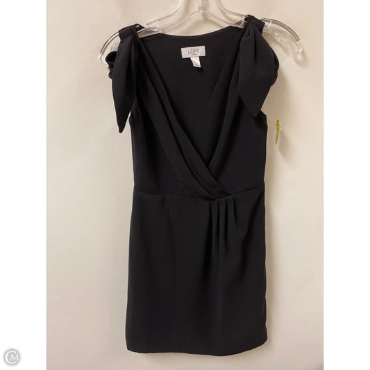 Dress Casual Short By Ann Taylor In Black, Size: Xsp