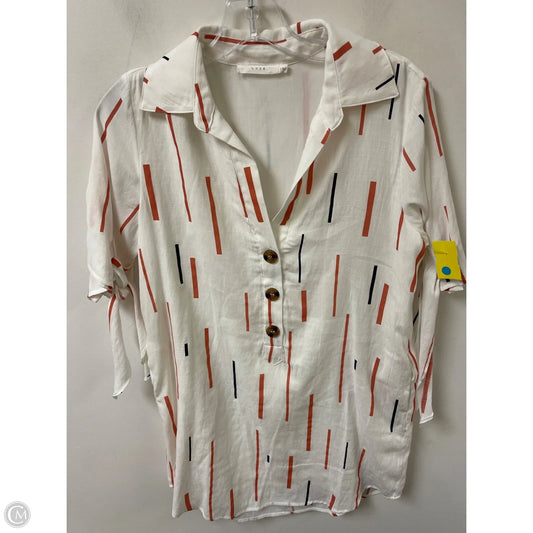 Dress Casual Short By Lush In White, Size: S