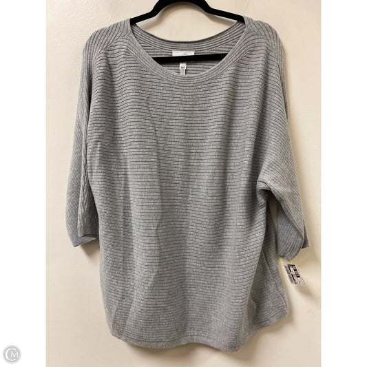 Sweater By Soma In Grey, Size: Xl